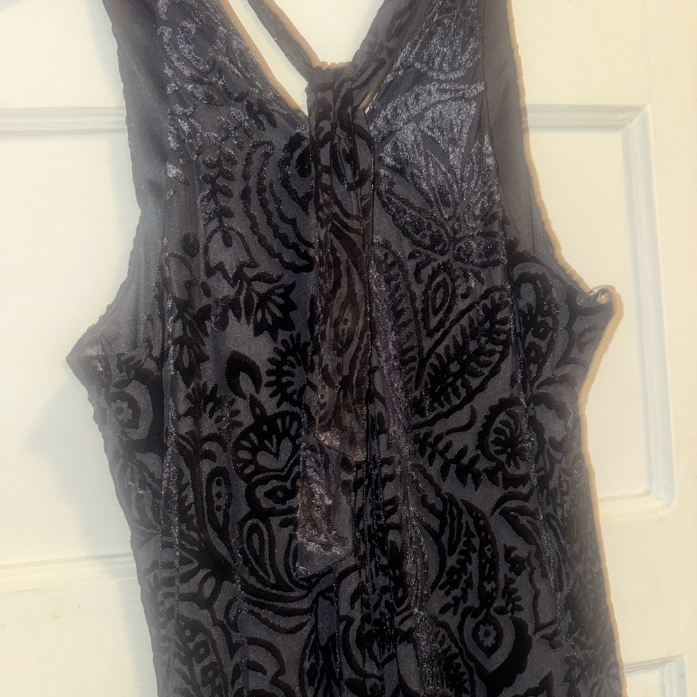 Trixxi Black Paisley Women's dress